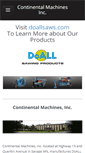 Mobile Screenshot of continentalmachines.com